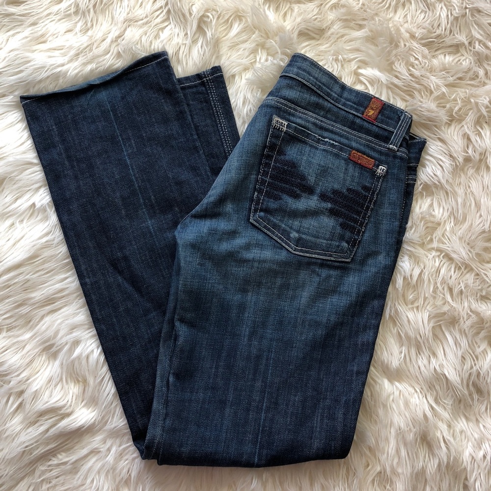 7 for all mankind size 27 bootcut